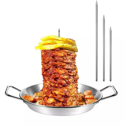 Al Pastor Skewer for Grill, Stainless Steel Vertical Skewer, Brazilian5088