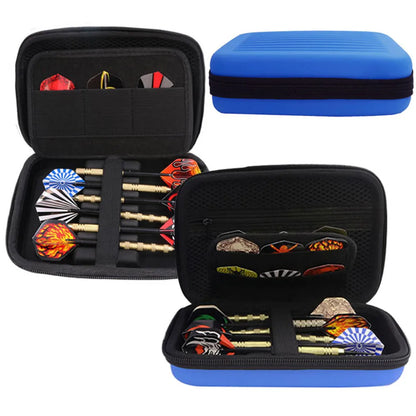 Dart Storage Bag Dart Case Portable Travel Dart Holder for 6 Darts-Blue