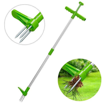 Weed Puller Weeder Twister Twist Pull Claw Garden Lawn Root Killer Remover Tool