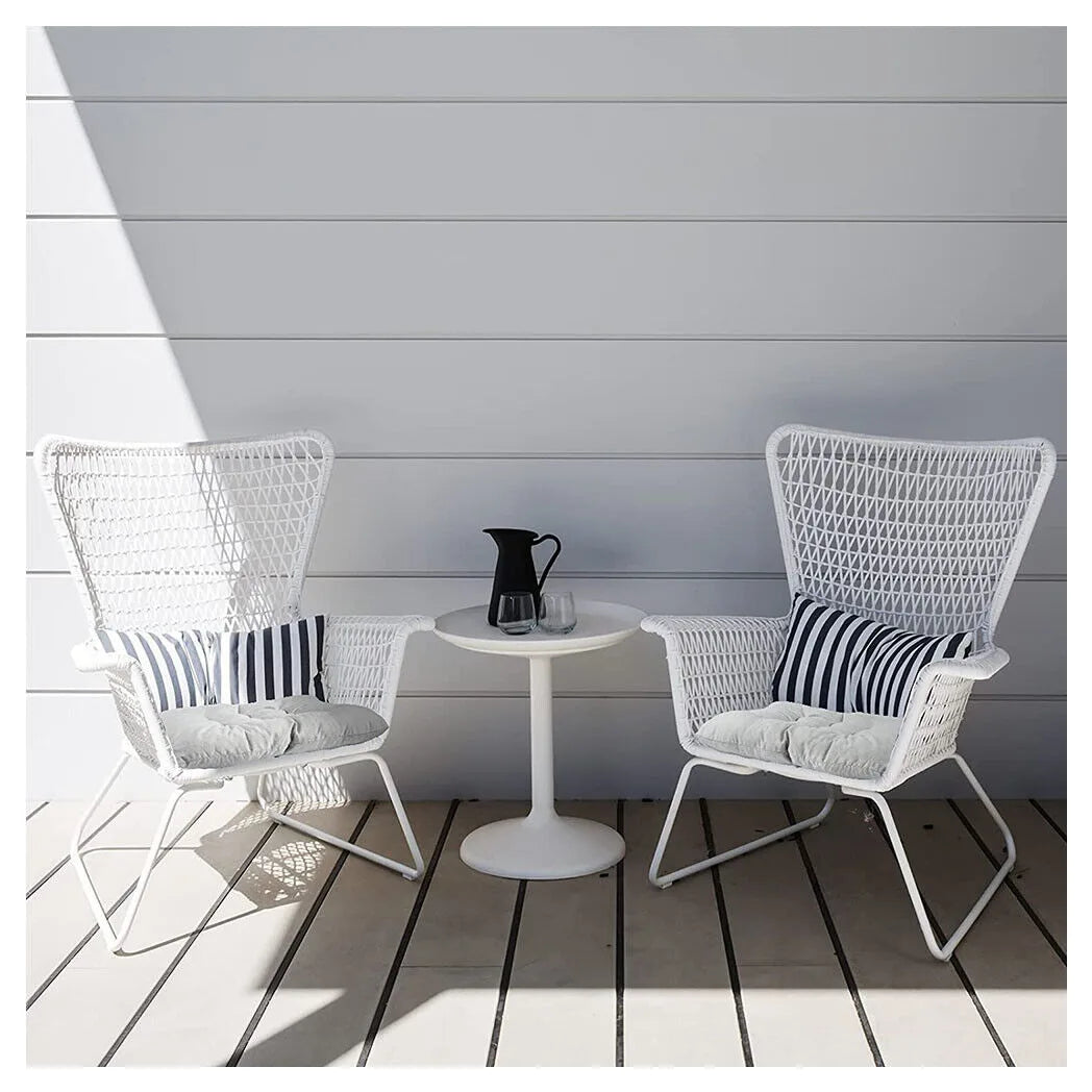 4 Pack Seat Pad Dining Room Garden Kitchen Chair Seat Cushions Tie On Plain UK-grey