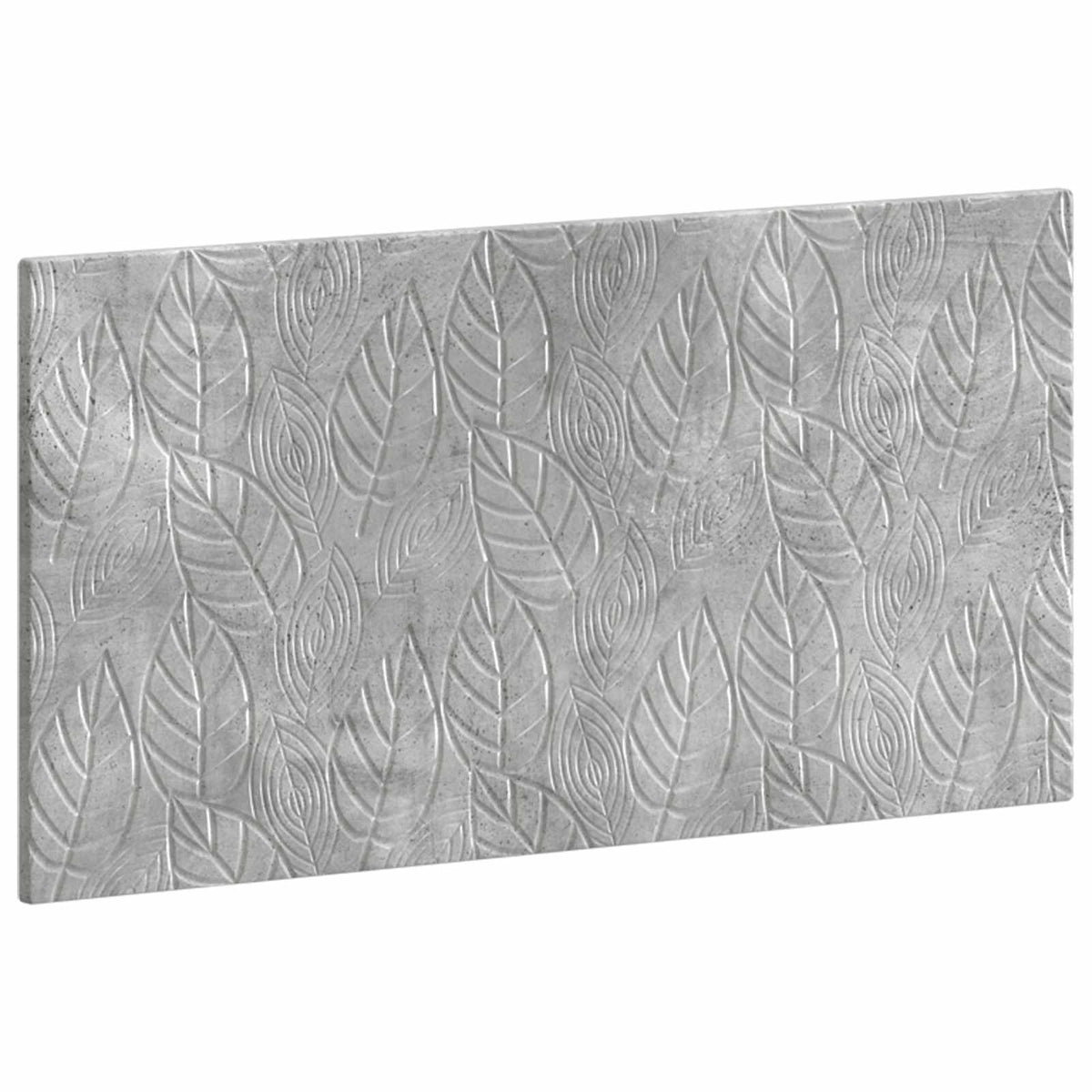 vidaXL Wall-Mounted Headboard DELFT Concrete Grey Engineered Wood