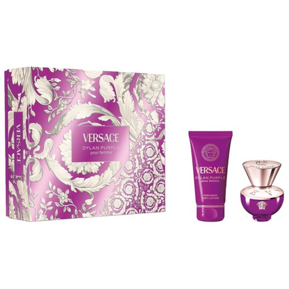 Versace Dylan Purple Gift Set (Eau De Parfum 30ml  Body Lotion 50ml)