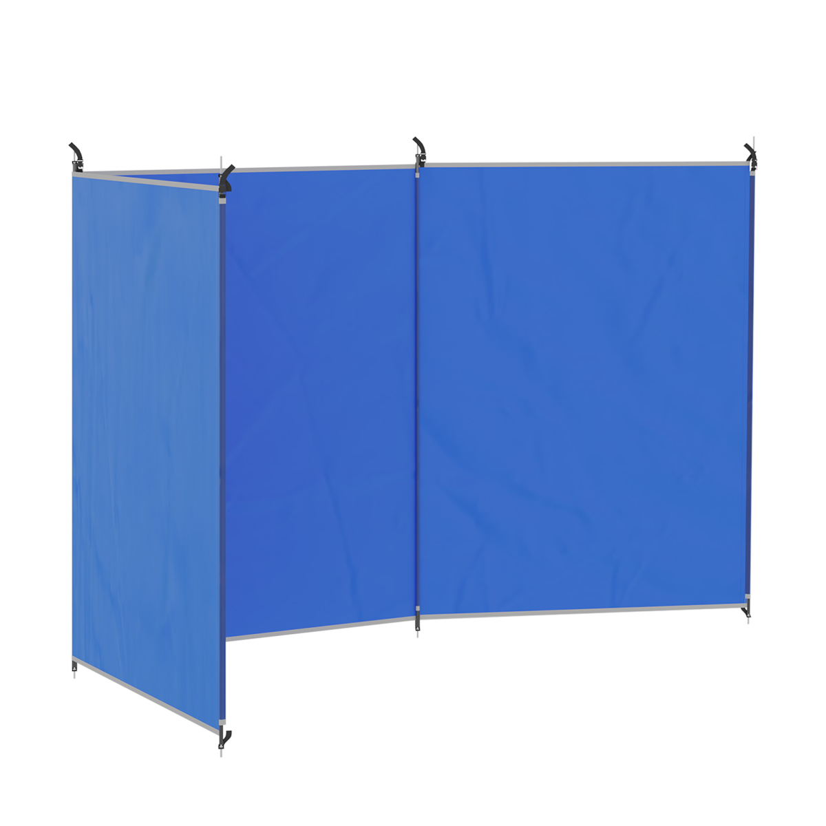 Camping Windbreak Portable Wind Blocker Privacy Wall, 4.5m x 1.5m