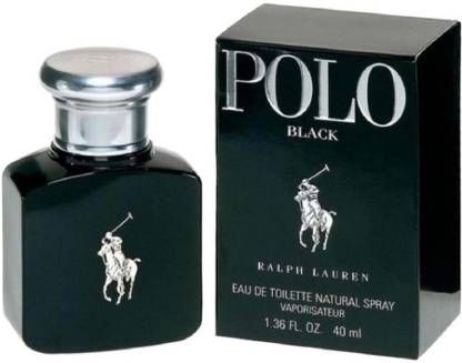 Ralph Lauren Polo Black Eau De Toilette Spray 40ml