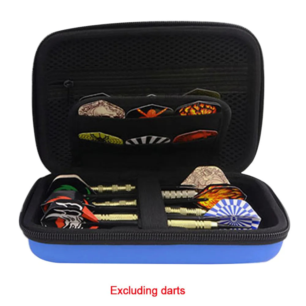 Dart Storage Bag Dart Case Portable Travel Dart Holder for 6 Darts-Blue