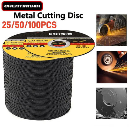 50 x 115mm ULTRA THIN 1mm METAL CUTTING BLADE DISC FOR STEEL & STAINLESS ANGLE[50PCS]