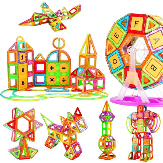 110pcs Magnetic Building Blocks, Magnetic Building Blocks, Children's Toys UK