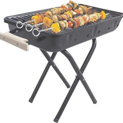 Small Bbq With Metal Stand