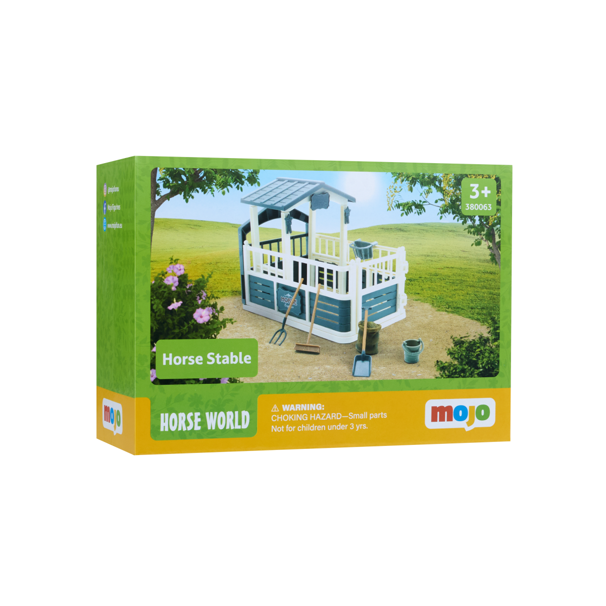 Horse Stable Playset  Equestrian Toy Set