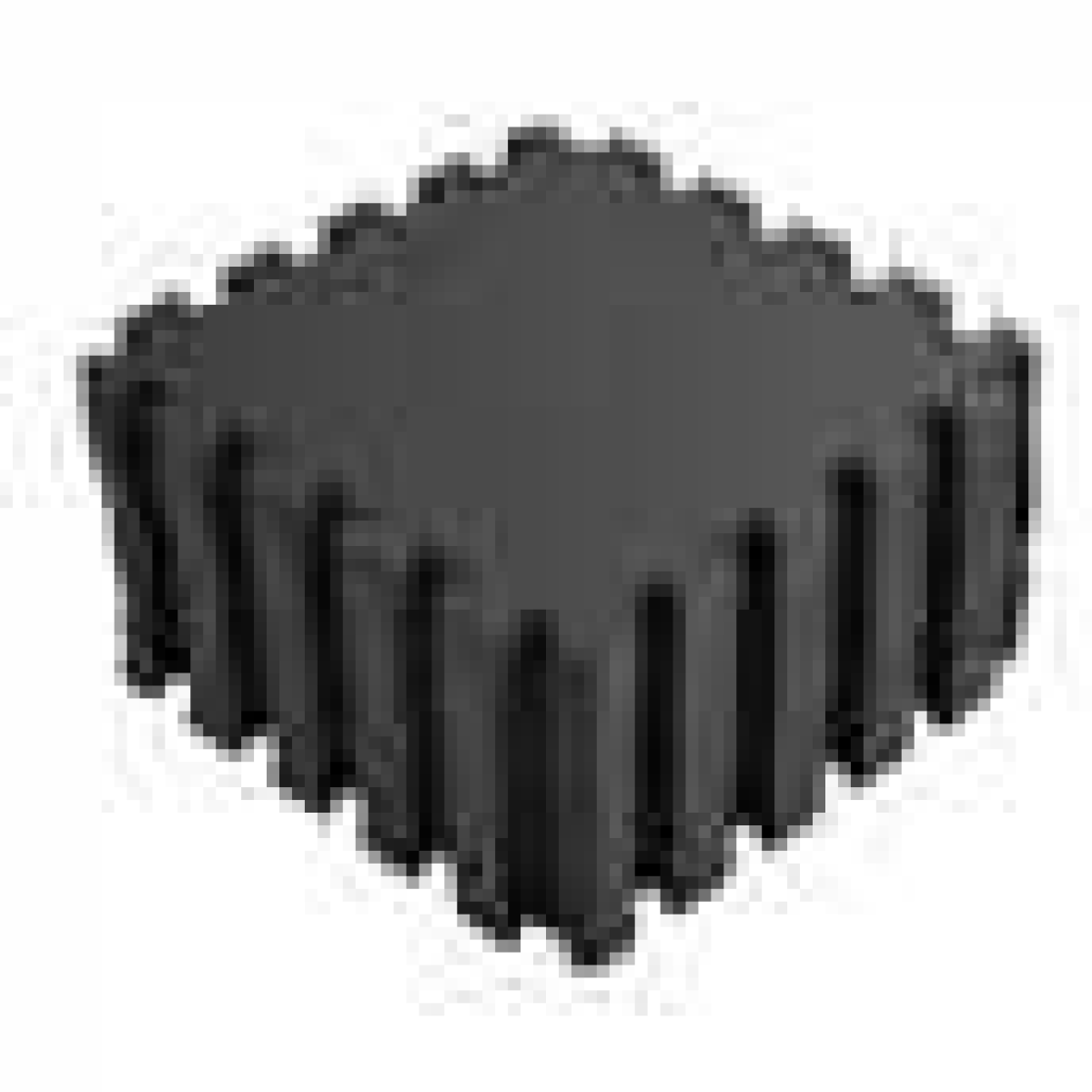 70pc Black Interlocking Foam Mats 30x30