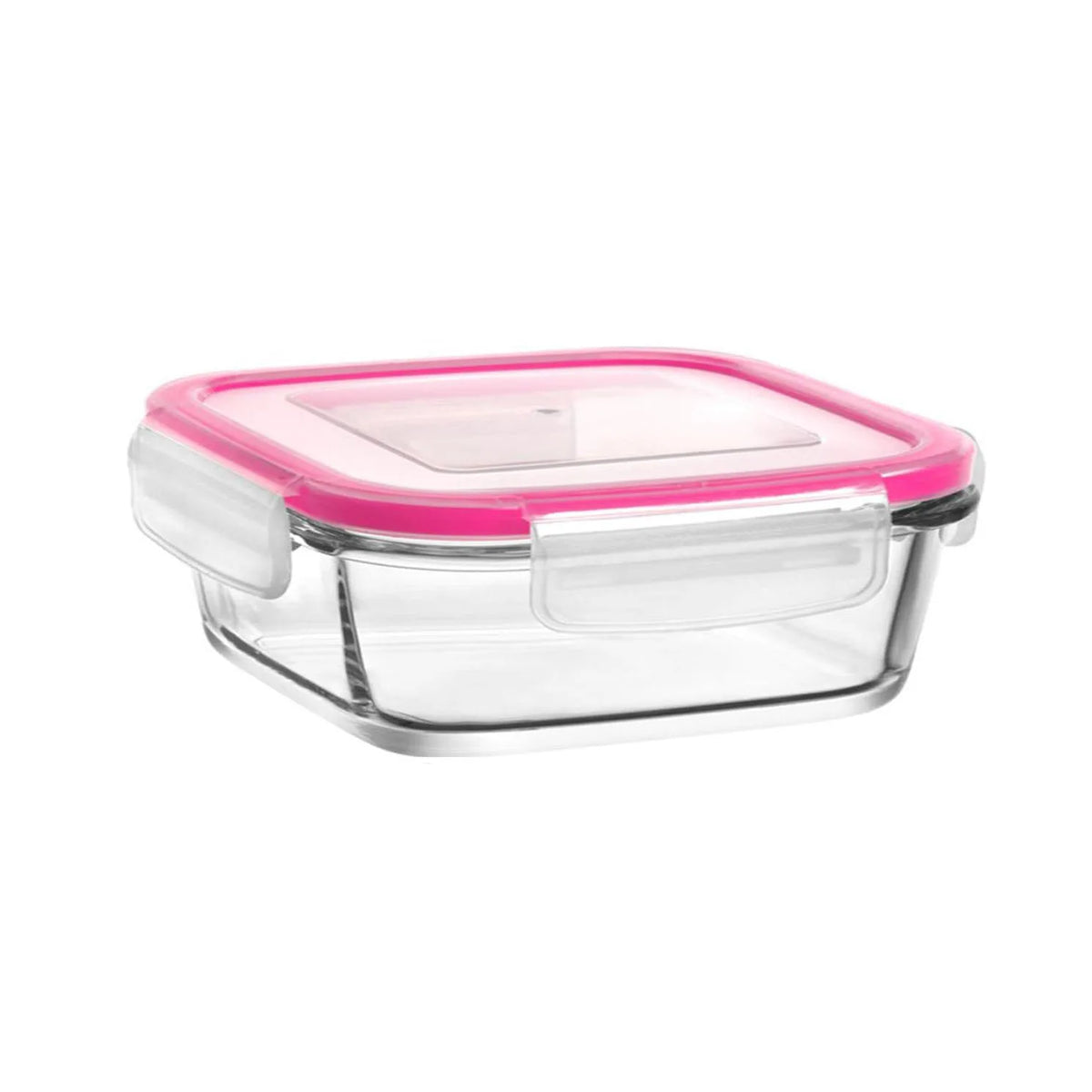 Glass Food Storage Container 1150Cc Assorted Colours