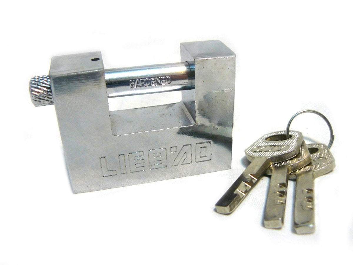 Security Padlock With Keys Home Diy Outdoors