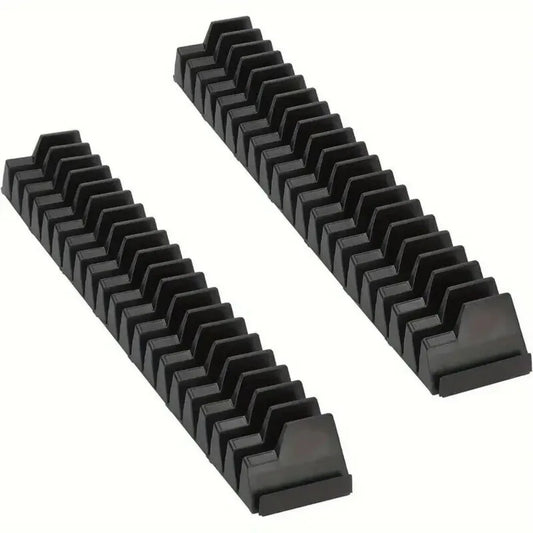 80PCS Magnetic Wrench Organizer Widget Portable Tool Storage Shelf Black