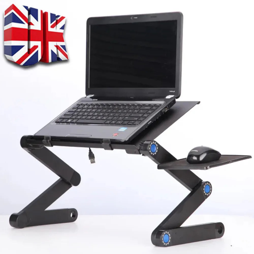 Laptop Stand Desk Table Adjustable Folding Computer Table Portable Sofa Lap Tray