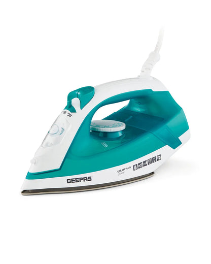 Clothes Steam Iron With Ceramic Soleplate 2000W Blue