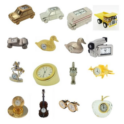 Miniature Clock  - CLEARANCE NEEDS RE-BATTERY