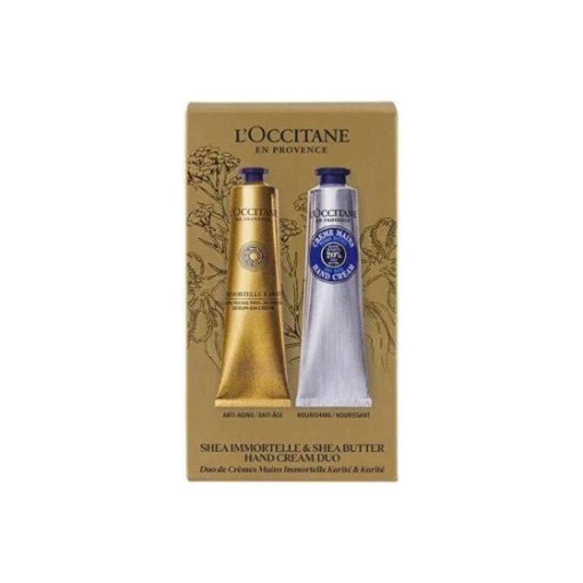LOccitane Set (Youth Hand Cream 75ml  Shea Butter Hand Cream 75ml)