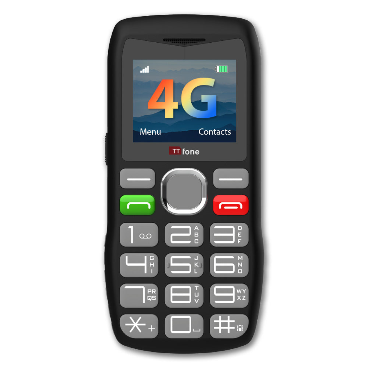 TTfone TT890 4G Senior Phone  Easy to Use Big Button Mobile Phone with Emergency Assistance Button, USB-C Charging, Bluetooth, Camera  Unlocked
