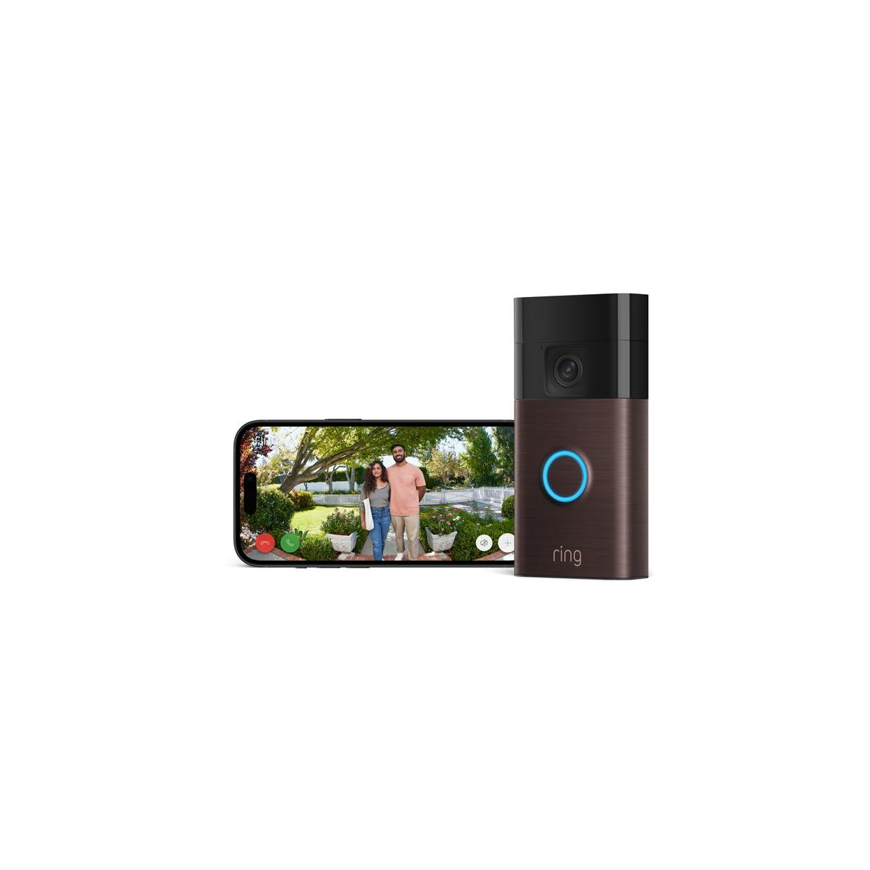 Ring Battery Video Doorbell 2024 Bronze