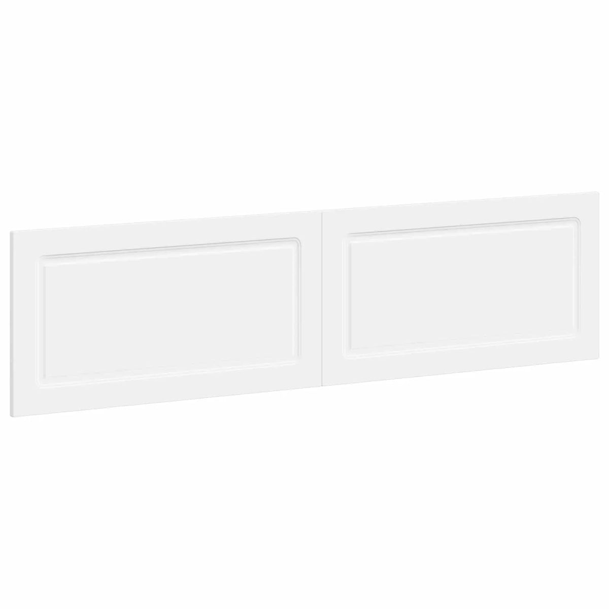 vidaXL Wall-Mounted Headboard UTRECHT White Engineered Wood