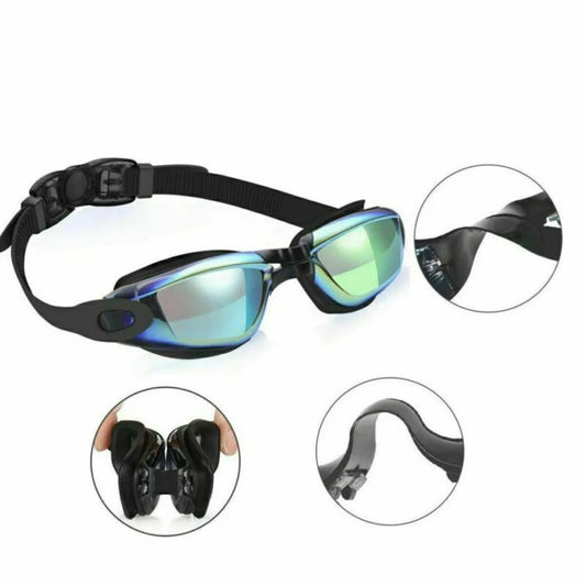 Adjustable Anti Fog Swimming Goggles Ultra-clear Vision For Men Women Adult Kids