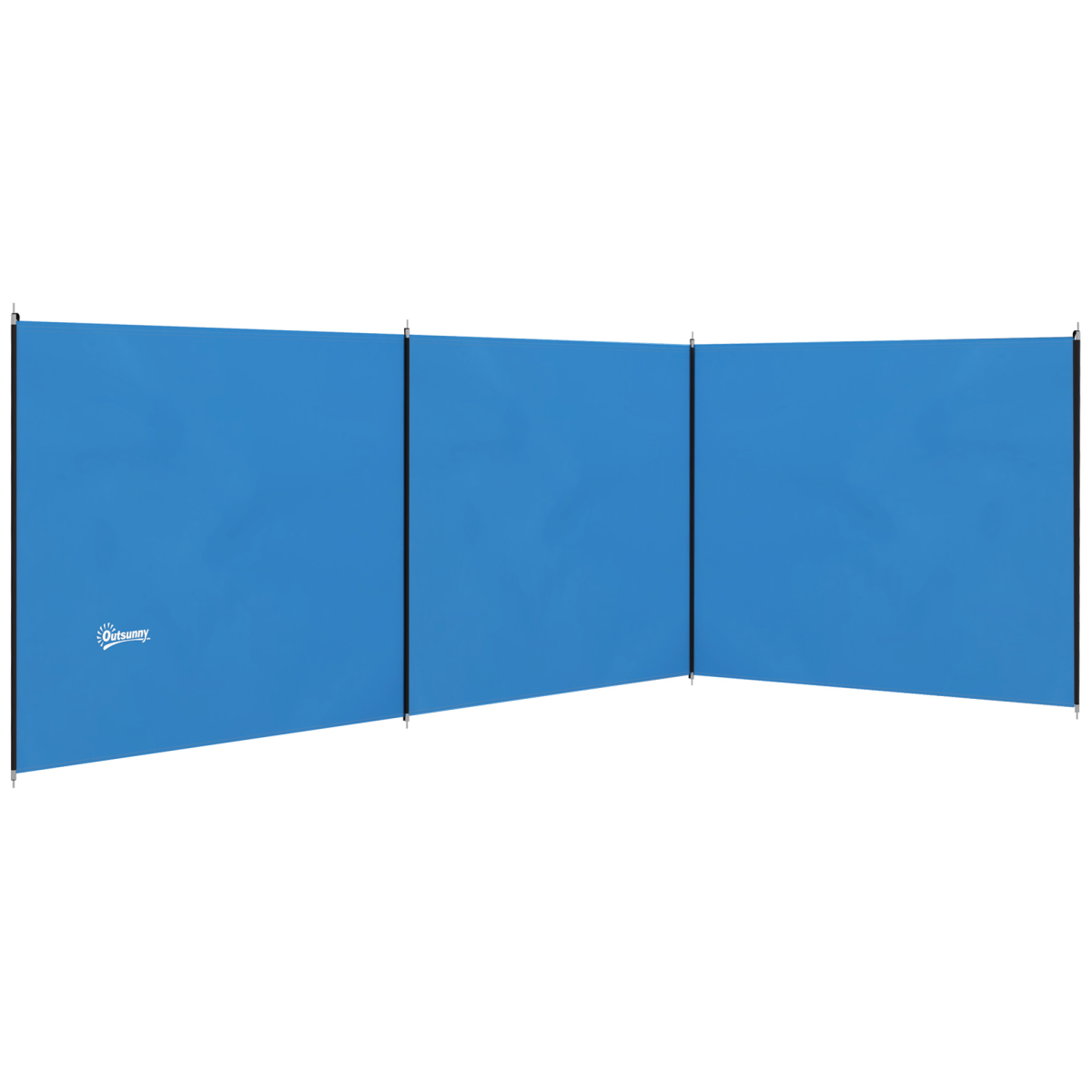 Camping Windbreak Portable Wind Blocker Privacy Wall, 540cm x 150cm