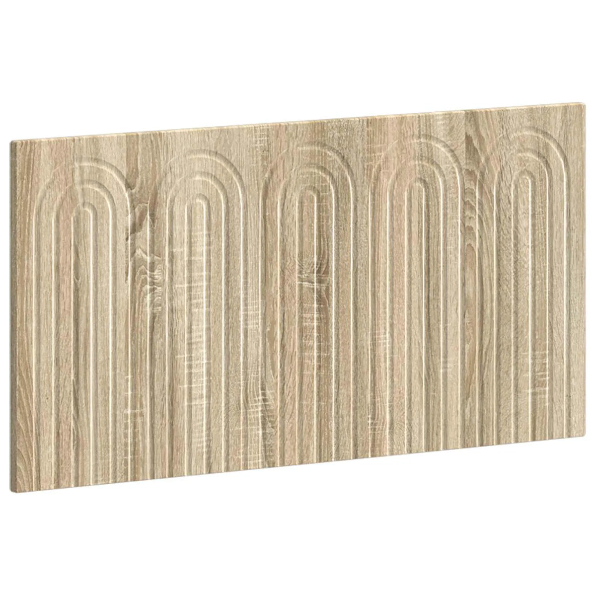 vidaXL Wall-Mounted Headboard ALKMAAR Sonoma Oak Engineered Wood