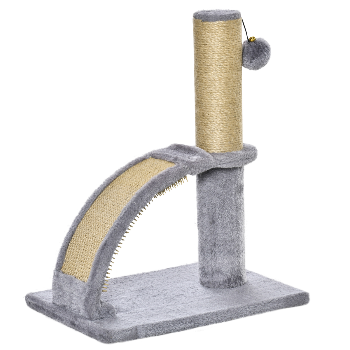Cat Tree Climbing Activity Center with Scratching Massage Board Hanging Ball