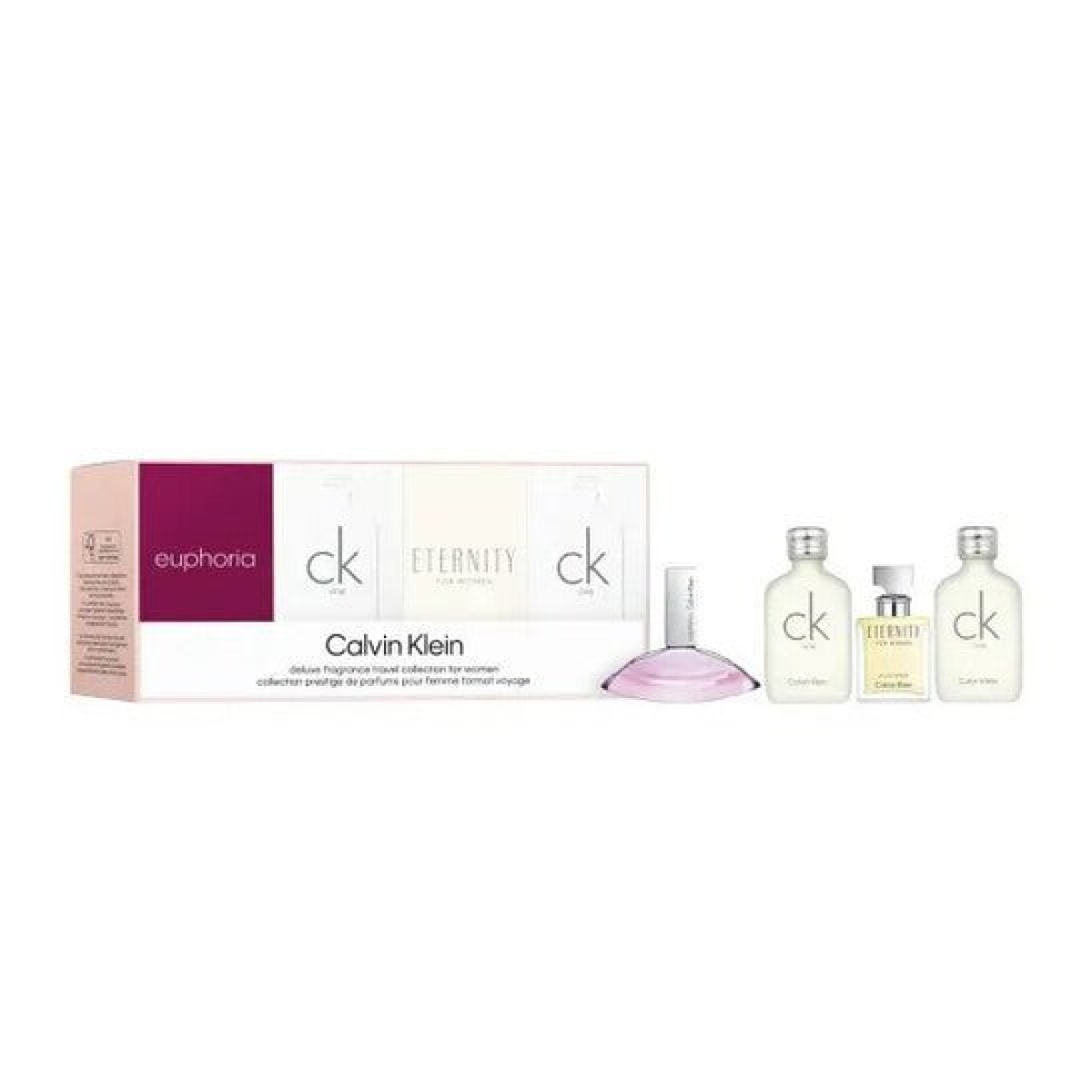 Calvin Klein Ladies Miniature Gift Set (10ml x2  4ml  5ml)