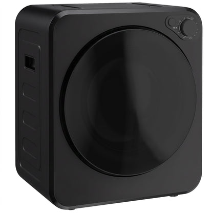 HOMCOM 4kg Front Load Laundry Dryer, Portable Clothes Dryer with 2 Power Modes, 400W/800W, Black