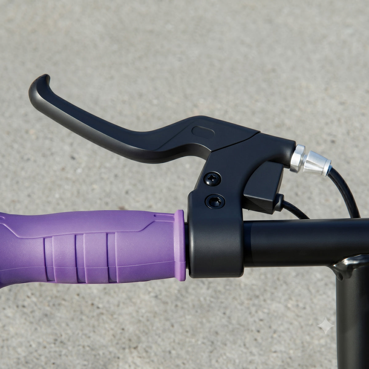 AIYAPLAY Electric Scooter for Kids Aged 6-14 Years, with Colourful Lights, Purple
