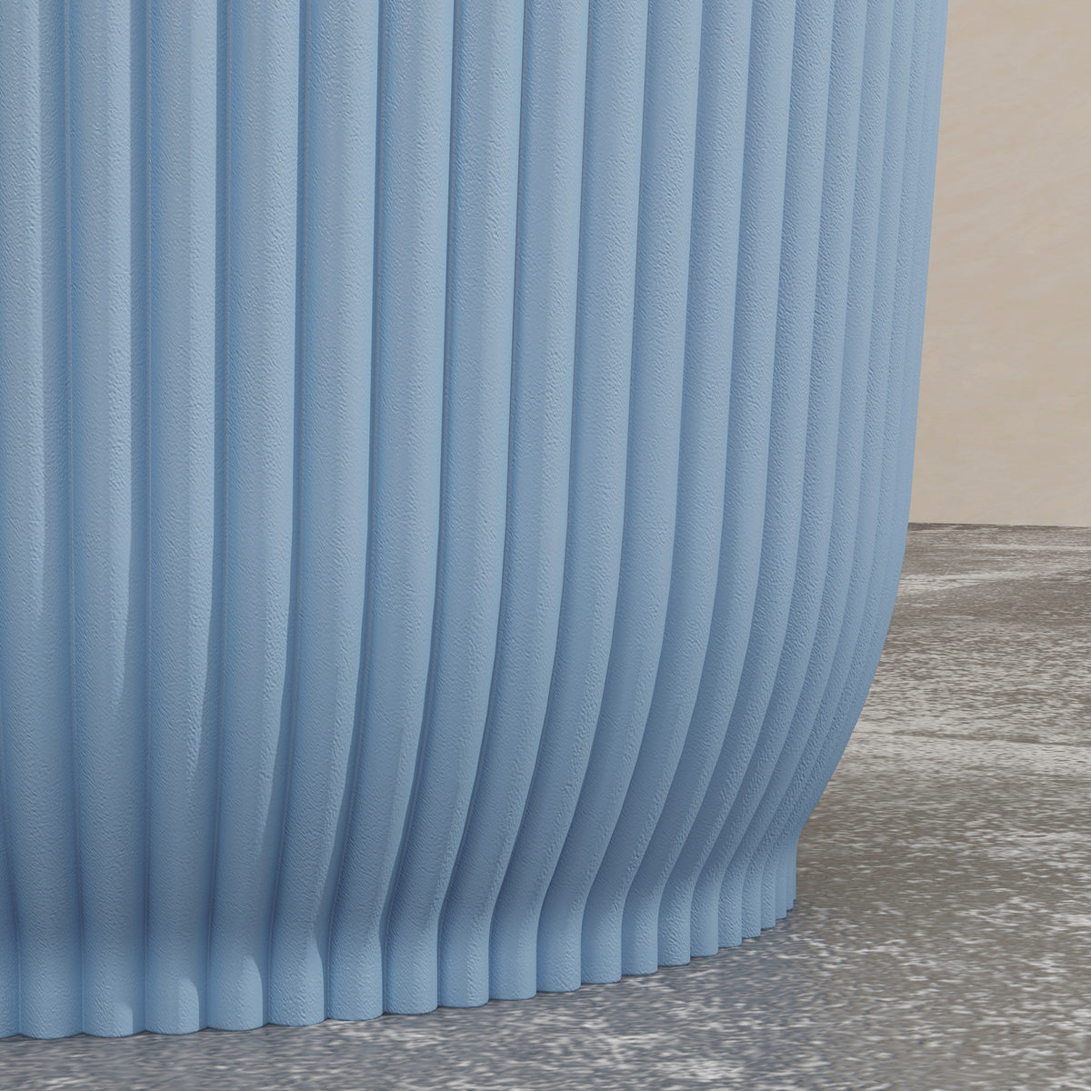 Outsunny Set of Three Ф22cm Planters - Blue