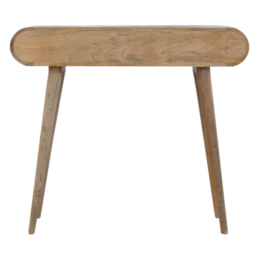 Artisan Furniture Solid Wood London Console Table, Beige, 2Drawers