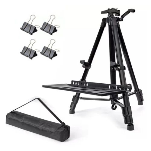 51-155cm Art Easel Stand for Painting Drawing Sketch Folding Tripod w Carry Bag