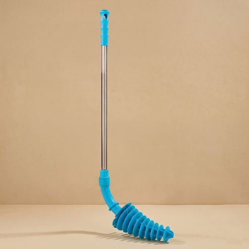 Flexible Toilet plunger - Blue