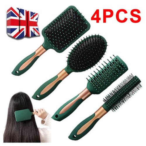 4pcs Hair Brush Set for Women Professional Salon Hairbrush Comb Hairbrush Massage