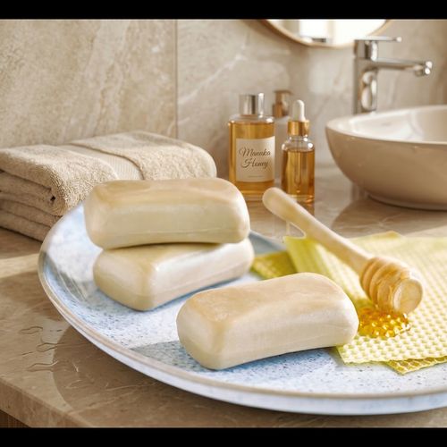 Goat Milk & Manuka Honey Soap  Set of 3