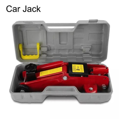 2 Ton Tonne Hydraulic Trolley Floor Jack With Plastic Storage Carry Case Car Van
