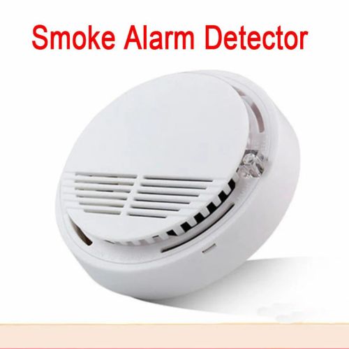 (2 Pack) Smoke Alarm Detector Home Fire Safety Sensor Alert Battery Included (US Logistics For USPS/DHL/Fedex/UPS. No designated logistics accepted，TK/TMEU only For self-pickup）