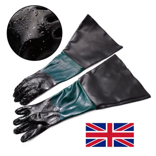 High Quality Sandblasting Non Slip Gloves 60cm for Sand Blast Cabinet Blasting