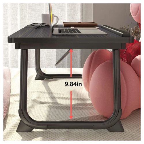 Folding Laptop Table Stand Bed Tray Sofa Lap Breakfast Portable Computer Desk UK