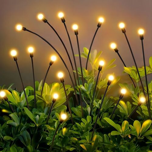 Solar Firefly Stake  Set of 2