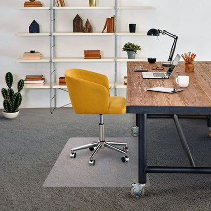 Advantagemat® Vinyl Rectangular Chair Mat for Carpets up to 6mm - 90 x 120cm