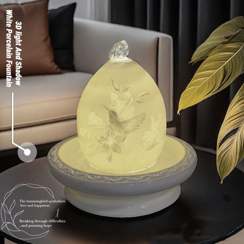 3D Water Fountain with Light