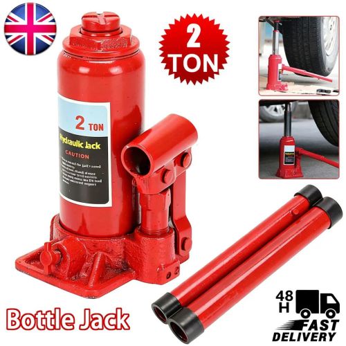 Hydraulic Bottle Jack 2 Ton High Lift For Car Van Truck Boat Automotive Repair
