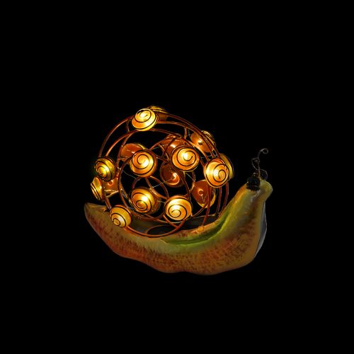Solar Garden Snail 18 LED's