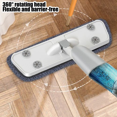 Spray Mop for Floor Cleaning 5 Reusable Microfibre Pad 550ml Water Bottle Tank