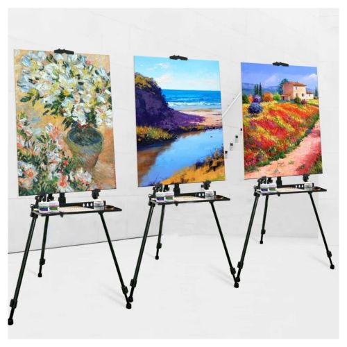 51-155cm Art Easel Stand for Painting Drawing Sketch Folding Tripod w Carry Bag