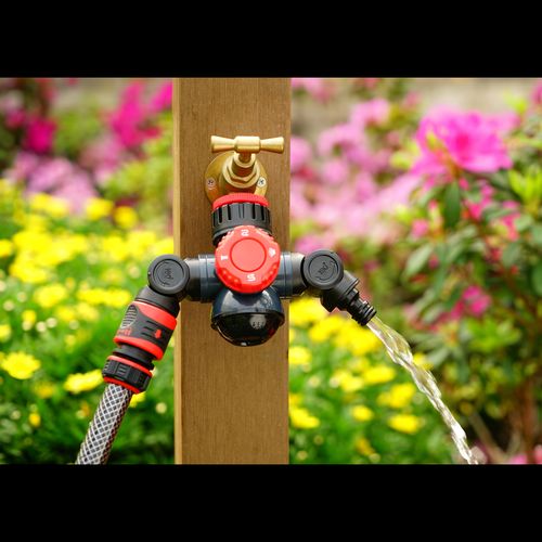 Multi-Function Tap Connector with Twin Hose