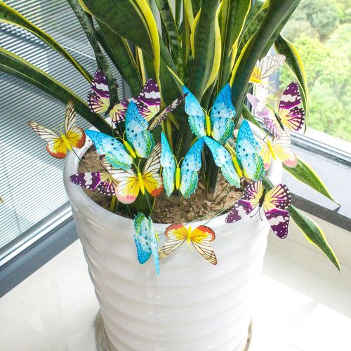 Set of 18 Glow in the Dark Butterflies